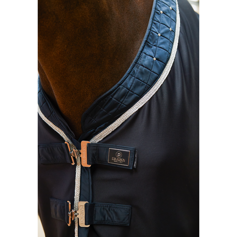 Eskadron Dura Crystal Travel Rug Platinum Pure SS23 - Navy-1